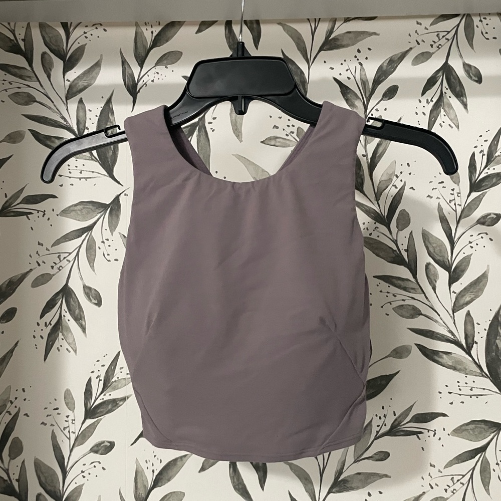 LuluLemon Cross-Back High Neck Tank
